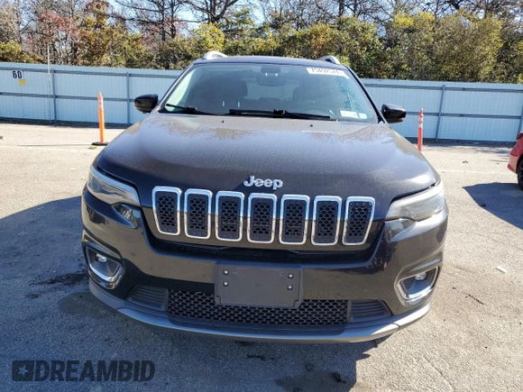 2019 Jeep Cherokee Limited with VIN 1C4PJMDX8KD156440, listed as a Copart auction lot 75492574 with 95,340 mi miles and Clean Title. Bid and sale history available at carsss.com. Image 5.