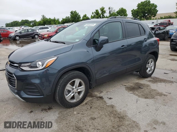 2022 Chevrolet Trax LT с VIN KL7CJPSM6NB559659, выставлен на аукционе Copart как лот 58564325 с пробегом 36 581 миль миль и Списание • Salvage title. История ставок и продаж доступна на DreamBid. Изображение 1.
