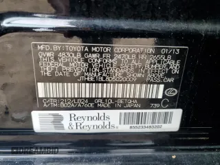 2013 Lexus GS 350 z VIN JTHBE1BL8D5020009, wystawiony jako Copart lot #57856805 z przebiegiem 101 356 mil mil oraz Szkoda całkowita • Salvage title. Historia ofert i sprzedaży dostępna na DreamBid. Obrazek 12.