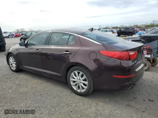 2015 Kia Optima EX with VIN 5XXGN4A7XFG481188, listed as a Copart auction lot 54087265 with 116,341 mi miles and Clean Title. Bid and sale history available at carsss.com. Image 2.