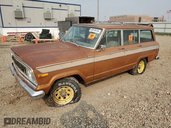 1978 Jeep Grand Wagoneer with VIN J8A15NP140162, listed as a Copart auction lot 58870415 with 45,616 mi miles and Clean title. Bid and sale history available at DreamBid. Image 1.