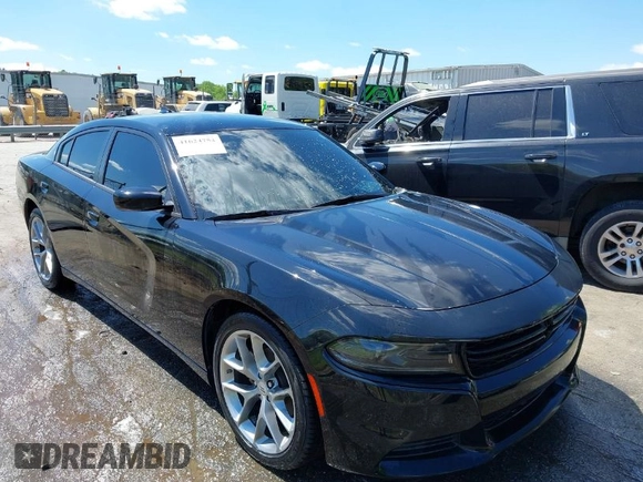 2022 Dodge Charger SXT with VIN 2C3CDXBG2NH243580, listed as a IAAI auction lot 41624754 with 38,002 mi miles and . Bid and sale history available at carsss.com. Image 1.