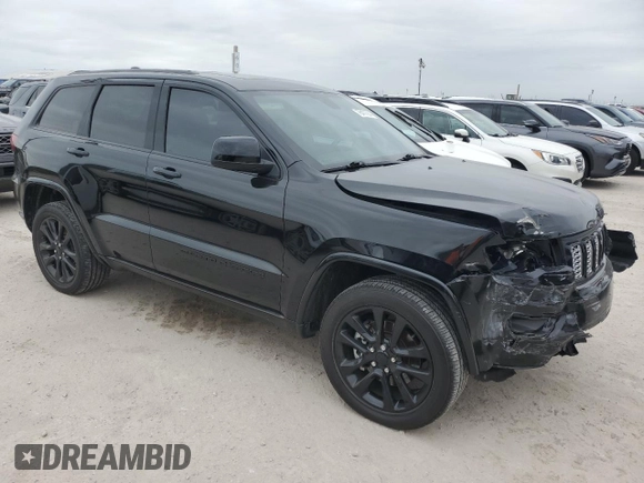 2022 Jeep Grand Cherokee WK Laredo X with VIN 1C4RJFAG9NC146745, listed as a Copart auction lot 76477034 with 19,793 mi miles and Salvage Title. Bid and sale history available at carsss.com. Image 4.
