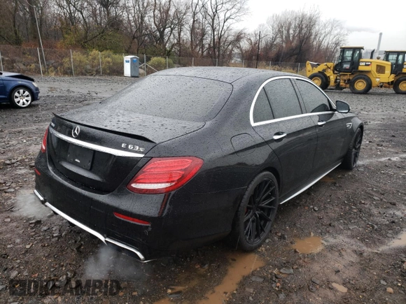2018 Mercedes-Benz E-Class AMG E 63 S with VIN WDDZF8KBXJA293104, listed as a Copart auction lot 69405942 with 63,803 mi miles. Bid and sale history available at carsss.com. Image 3.