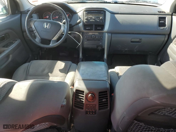 2008 Honda Pilot SE with VIN 5FNYF18348B053044, listed as a Copart auction lot 46153055 with 162,408 mi miles and Salvage Title. Bid and sale history available at carsss.com. Image 8.