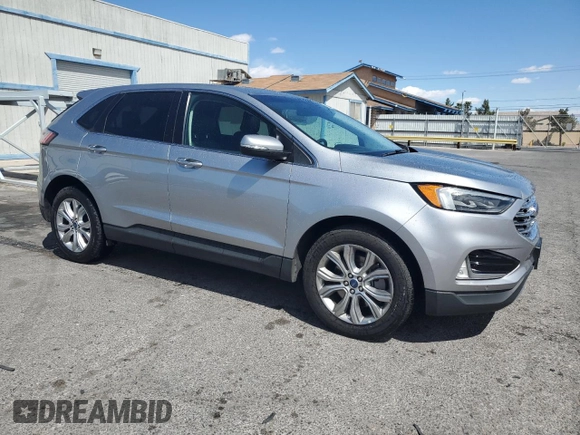 2022 Ford Edge Titanium with VIN 2FMPK4K97NBA37656, listed as a Copart auction lot 51493855 with 110,915 mi miles and Clean Title. Bid and sale history available at carsss.com. Image 4.