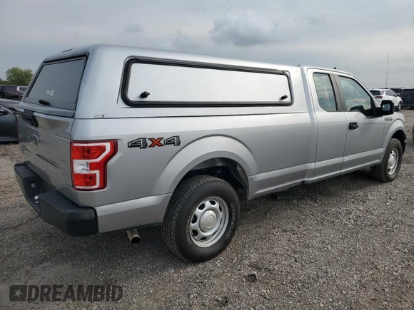 2020 Ford F-150 XL with VIN 1FTEX1E51LKE12481, listed as a Copart auction lot 54891695 with 157,481 mi miles and Clean title. Bid and sale history available at DreamBid. Image 3.