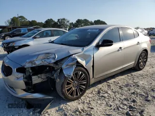 2014 Kia Cadenza Premium with VIN KNALN4D72E5120225, listed as a Copart auction lot 75062234 with 183,888 mi miles and Salvage Title. Bid and sale history available at carsss.com. Image 1.