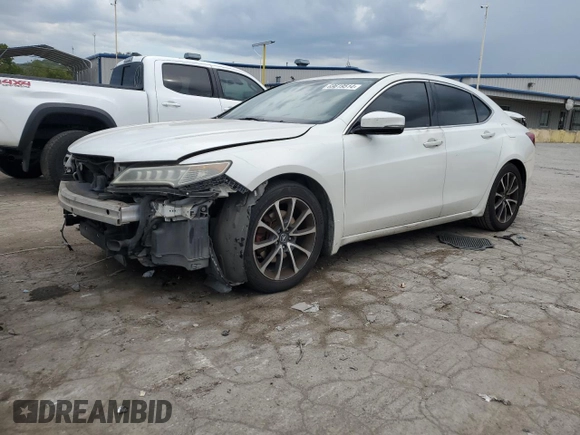 2016 Acura TLX V6 Tech with VIN 19UUB2F58GA004992, listed as a Copart auction lot 69619514 with 0 mi miles and Salvage Title. Bid and sale history available at carsss.com. Image 1.