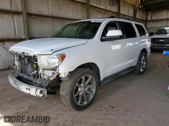 2013 Toyota Sequoia SR5 with VIN 5TDBW5G17DS091225, listed as a Copart auction lot 48523295 with 222,567 mi miles and Salvage Title. Bid and sale history available at carsss.com. Image 1.