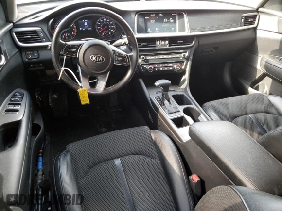 2019 Kia Optima S with VIN 5XXGT4L38KG280111, listed as a Copart auction lot 54346045 with 63,783 mi miles and Salvage Title. Bid and sale history available at carsss.com. Image 8.
