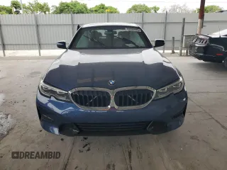 2021 BMW 3 Series 330i with VIN 3MW5R1J07M8B86693, listed as a Copart auction lot 59595985 with 43,852 mi miles and Salvage title. Bid and sale history available at DreamBid. Image 5.