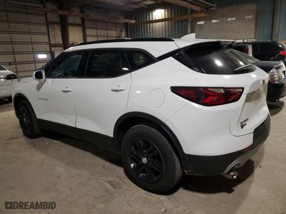 2020 Chevrolet Blazer LT with VIN 3GNKBCR45LS664079, listed as a Copart auction lot 80940264 with 62,784 mi miles and Salvage Title. Bid and sale history available at carsss.com. Image 2.