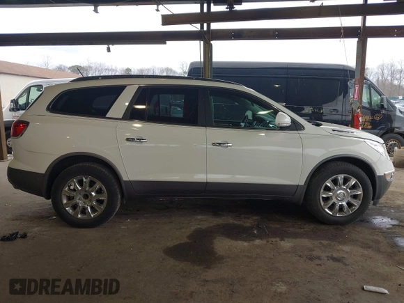 2012 Buick Enclave Leather with VIN 5GAKRCED7CJ176880, listed as a IAAI auction lot 42017310 with 90,190 mi miles and . Bid and sale history available at DreamBid. Image 13.