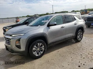 2025 Chevrolet Equinox FWD LT with VIN 3GNAXHEG7SL175816, listed as a Copart auction lot 53404885 with 4 mi miles and Clean title. Bid and sale history available at DreamBid. Image 1.