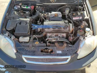1998 Honda Civic EX with VIN 2HGEJ8645WH526772, listed as a Copart auction lot 74694624 with 195,038 mi miles and Salvage Title. Bid and sale history available at carsss.com. Image 11.