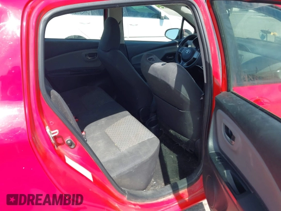 2015 Toyota Yaris L with VIN VNKKTUD33FA027229, listed as a IAAI auction lot 42147103 with 143,304 mi miles and . Bid and sale history available at DreamBid. Image 8.