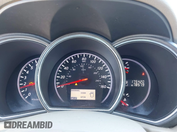 2012 Nissan Murano SL with VIN JN8AZ1MUXCW103848, listed as a IAAI auction lot 41635052 with 175,420 mi miles and . Bid and sale history available at carsss.com. Image 7.