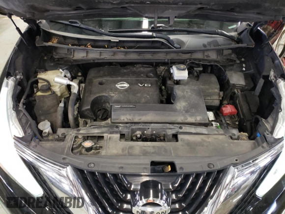 2017 Nissan Murano S with VIN 5N1AZ2MH2HN197592, listed as a Copart auction lot 44399205 with 198,964 mi miles and Clean Title. Bid and sale history available at DreamBid. Image 12.