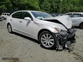 2011 Lexus LS 460 L with VIN JTHGL5EF3B5043722, listed as a Copart auction lot 66311084 with NaN miles and Salvage Title. Bid and sale history available at carsss.com. Image 10.