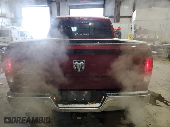 2019 Ram 1500 Classic Lone Star with VIN 1C6RR6LT0KS637944, listed as a Copart auction lot 87888195 with 141,873 mi miles and Salvage Title. Bid and sale history available at carsss.com. Image 6.
