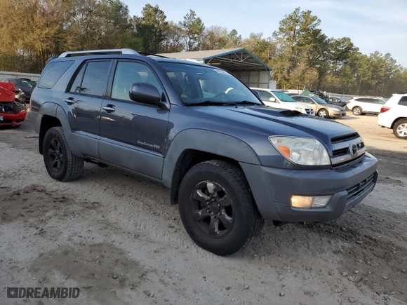 2003 Toyota 4Runner SR5 with VIN JTEBT14R230011855, listed as a Copart auction lot 50259615 with 191,170 mi miles and Salvage Title. Bid and sale history available at carsss.com. Image 4.