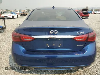 2019 Infiniti Q50 3.0t Signature Edition with VIN JN1EV7APXKM540949, listed as a Copart auction lot 70799224 with 85,408 mi miles and Salvage Title. Bid and sale history available at carsss.com. Image 6.
