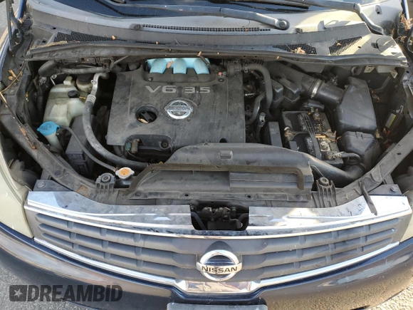 2008 Nissan Quest with VIN 5N1BV28U38N106711, listed as a Copart auction lot 83055694 with 188,961 mi miles and Salvage Title. Bid and sale history available at carsss.com. Image 12.