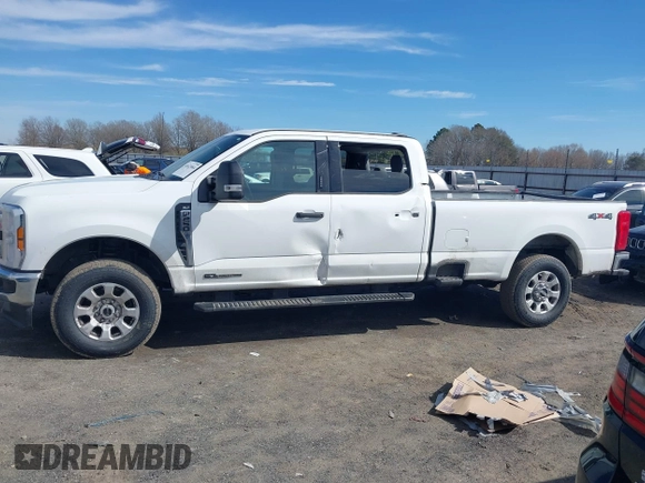2024 Ford Super Duty F-250 SRW XL with VIN 1FT7W2BT8RED03723, listed as a IAAI auction lot 41623084 with 52,249 mi miles. Bid and sale history available at carsss.com. Image 14.