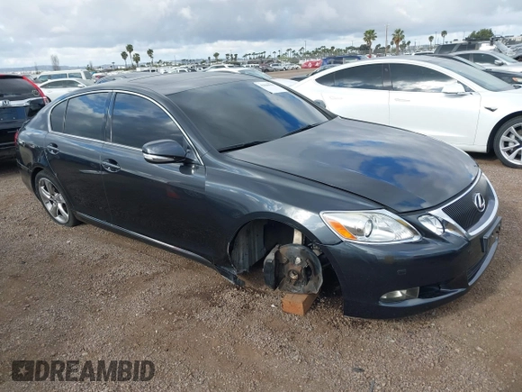 2011 Lexus GS 350 with VIN JTHBE1KS1B0051443, listed as a IAAI auction lot 42040944 with 126,521 mi miles and . Bid and sale history available at DreamBid. Image 1.