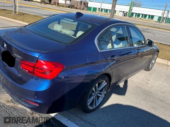 2017 BMW 3 Series 330i with VIN WBA8B9C53HK884571, listed as a Copart auction lot 46553335 with 42,771 mi miles and Clean Title. Bid and sale history available at carsss.com. Image 4.