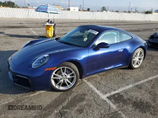 2022 Porsche 911 Carrera with VIN WP0AA2A99NS205256, listed as a Copart auction lot 43082515 with 21,682 mi miles and Salvage Title. Bid and sale history available at carsss.com. Image 1.