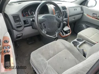 2005 Kia Sedona LX with VIN KNDUP132656679325, listed as a Copart auction lot 47759705 with 143,980 mi miles and Salvage Title. Bid and sale history available at carsss.com. Image 8.