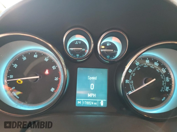2014 Buick Verano with VIN 1G4PP5SK3E4172332, listed as a Copart auction lot 63530065 with 178,824 mi miles and Clean title. Bid and sale history available at DreamBid. Image 9.