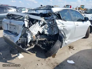2018 Toyota Prius Two with VIN JTDKARFU1J3056128, listed as a IAAI auction lot 41506998 with 40,769 mi miles. Bid and sale history available at carsss.com. Image 4.