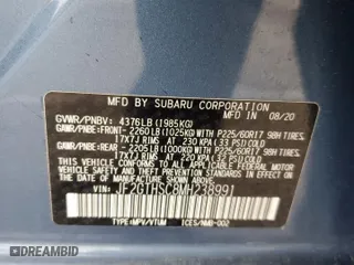 2021 Subaru Crosstrek Sport with VIN JF2GTHSC8MH238991, listed as a Copart auction lot 53547075 with 30,854 mi miles and Salvage Title. Bid and sale history available at carsss.com. Image 13.