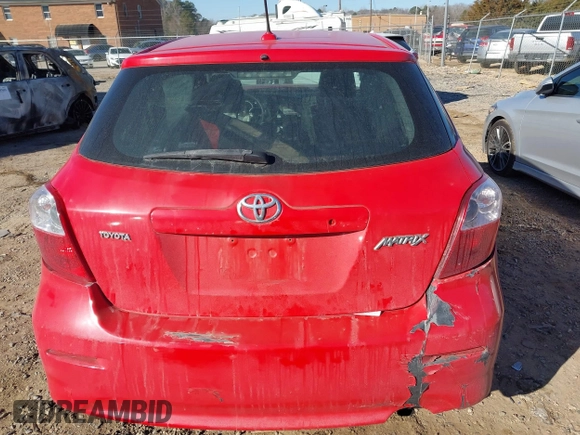 2009 Toyota Matrix with VIN 2T1KU40E29C175918, listed as a IAAI auction lot 41693932 with 110,609 mi miles and . Bid and sale history available at DreamBid. Image 16.