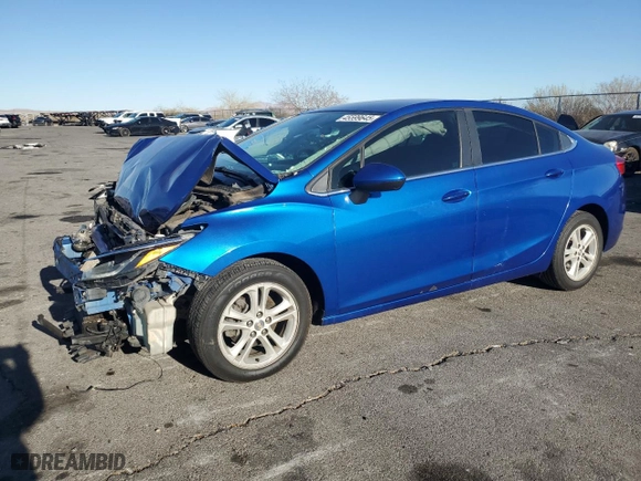 2017 Chevrolet Cruze LT with VIN 1G1BE5SM8H7162218, listed as a Copart auction lot 45599645 with 223,041 mi miles and Salvage Title. Bid and sale history available at carsss.com. Image 1.