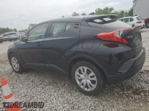 2021 Toyota C-HR LE with VIN JTNKHMBX9M1100287, listed as a Copart auction lot 53779815 with 81,562 mi miles and Salvage Title. Bid and sale history available at DreamBid. Image 2.