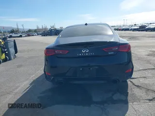2018 Infiniti Q60 Luxe with VIN JN1CV7EK2JM200019, listed as a IAAI auction lot 41557899 with Not Provided miles and . Bid and sale history available at carsss.com. Image 16.