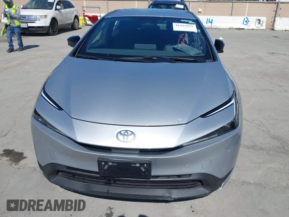 2024 Toyota Prius LE with VIN JTDACAAU3R3024761, listed as a IAAI auction lot 41992059 with 14,119 mi miles and . Bid and sale history available at DreamBid. Image 6.
