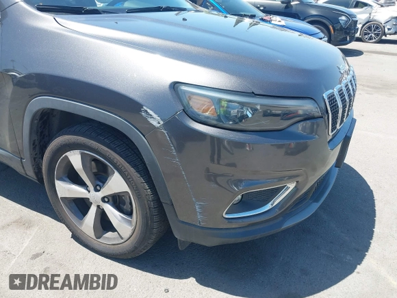 2020 Jeep Cherokee Limited with VIN 1C4PJLDB6LD582255, listed as a IAAI auction lot 42493155 with 73,371 mi miles and . Bid and sale history available at DreamBid. Image 6.