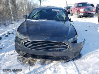 2019 Ford Fusion Hybrid SE with VIN 3FA6P0LU6KR168092, listed as a Copart auction lot 46120895 with 0 mi miles and Salvage Title. Bid and sale history available at carsss.com. Image 5.