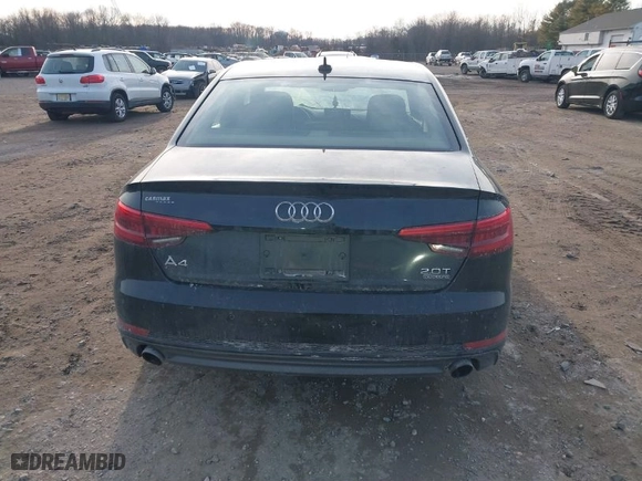 2017 Audi A4 Premium Plus with VIN WAUENAF4XHN016421, listed as a IAAI auction lot 41471326 with 123,114 mi miles. Bid and sale history available at carsss.com. Image 16.