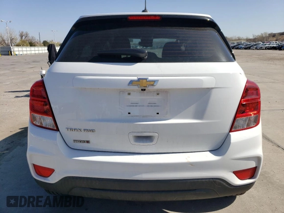 2017 Chevrolet Trax LS with VIN KL7CJNSBXHB128765, listed as a Copart auction lot 52722105 with 121,481 mi miles and Salvage Title. Bid and sale history available at carsss.com. Image 6.