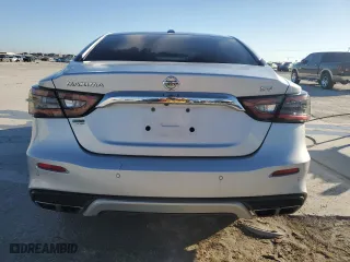 2021 Nissan Maxima SV with VIN 1N4AA6CV2MC504085, listed as a Copart auction lot 42982615 with 78,035 mi miles and Salvage Title. Bid and sale history available at carsss.com. Image 6.