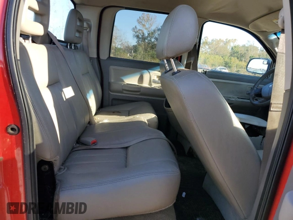 2005 Dodge Dakota Laramie with VIN 1D7HW58N65S263982, listed as a Copart auction lot 77470884 with 164,809 mi miles and Clean Title. Bid and sale history available at DreamBid. Image 10.