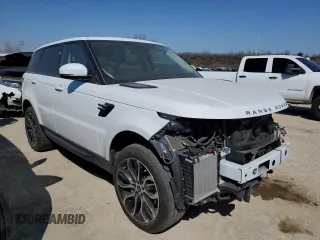 2022 Land Rover Range Rover Sport SE with VIN SALWG2SU1NA239200, listed as a Copart auction lot 46635465 with 25,292 mi miles and Salvage Title. Bid and sale history available at carsss.com. Image 4.