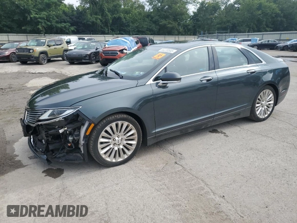 2015 Lincoln MKZ с VIN 3LN6L2JK6FR616660, выставлен на аукционе Copart как лот 66220555 с пробегом 47 377 миль миль и Списание • Salvage title. История ставок и продаж доступна на DreamBid. Изображение 1.