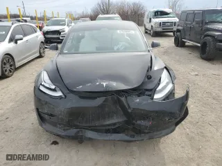 2020 Tesla Model 3 Standard Range Plus with VIN 5YJ3E1EA4LF662014, listed as a Copart auction lot 47608985 with 0 mi miles and Salvage Title. Bid and sale history available at carsss.com. Image 5.